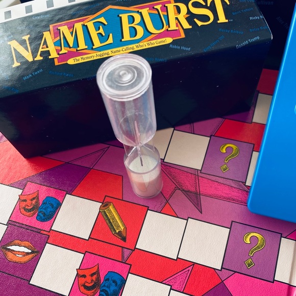 Vintage “Name 💥 Burst” Board Game from 1992 - Picture 16 of 16